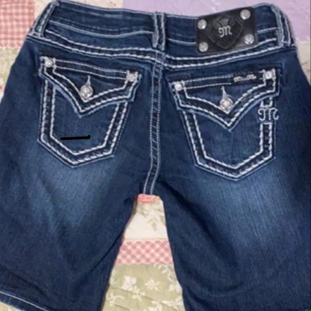 Miss me mid shorts